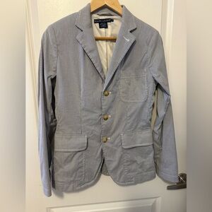 Ralph Lauren Navy Striped blazer. Women’s medium
